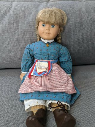 American Girl Doll Pleasant Company; Kirsten W/ 10 Outfits,  Furniture