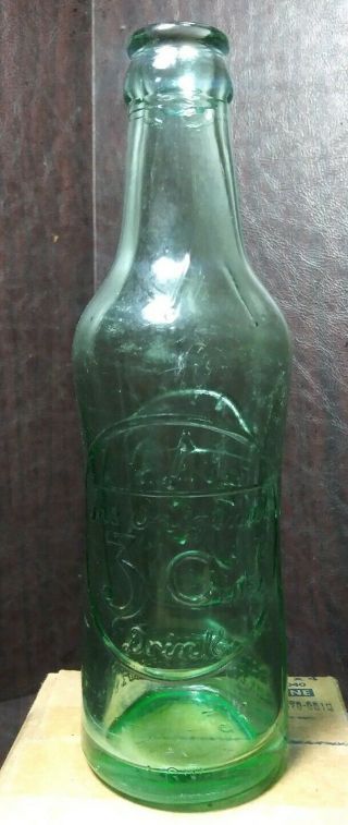 Vintage The 3 Cent Drink Bottle