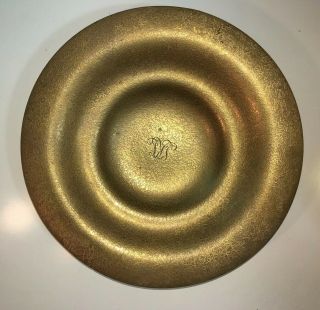 Vintage Antique Tiffany Studios York Gilt Bronze Bowl 1708