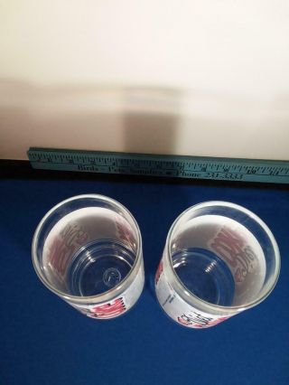 2 Vintage 1997 Diet Coke Glasses 3