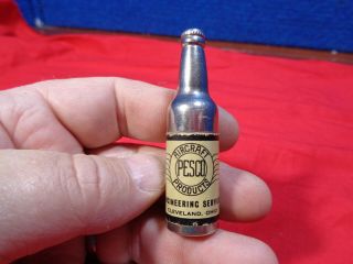 Vintage Bottle Advertising Lighter,  Kem Inc.  Pesco Aircraft Products B - 14