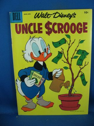 Uncle Scrooge 18 Vg F Barks Land Of The Pygmy Indians 1957