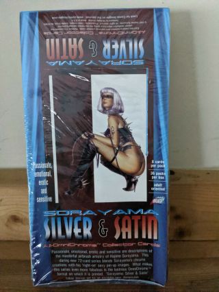 1997 Sorayama Silver & Satin Box All Omnichrome Collector Cards Rare