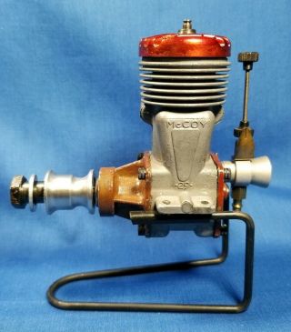 Vintage 1950 McCoy 29 Red Head Model Glow CL/UC Engine 2