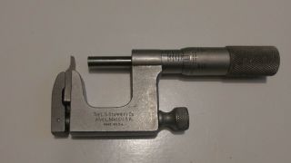 Vintage Starrett 220 Micrometer Machinist Milling Tools