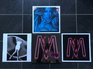 Mariah Carey - Caution - Limited Edition Deluxe Pink Vinyl & 3 X Lithographs