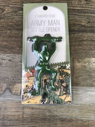 Army Man Bottle Opener By One Hundred 80 Degrees Die Cast Metal In Package