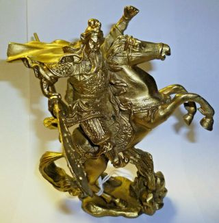 Chinese God Of War Statue Guan Gong Guan Yu Yun Chang Guangong Guanyu