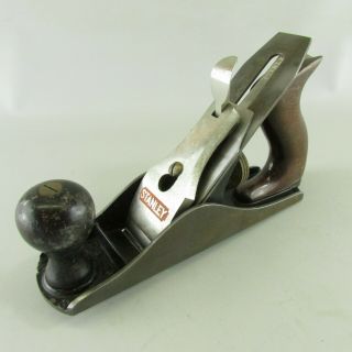 Vintage Stanley Bailey No.  3 Smooth Hand Plane Wood 9.  25 " X 2.  125 "