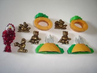 Metal Figurines Set - Fairy Tales 1 Brass Variations Kinder Surprise Miniatures