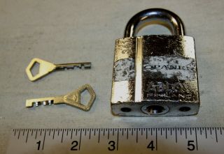 Abloy 341 Enforcer Padlock W/ 2 Keys - Made In Finland