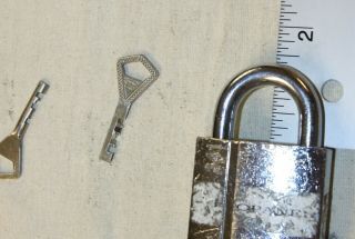 Abloy 341 ENFORCER padlock w/ 2 keys - made in Finland 3
