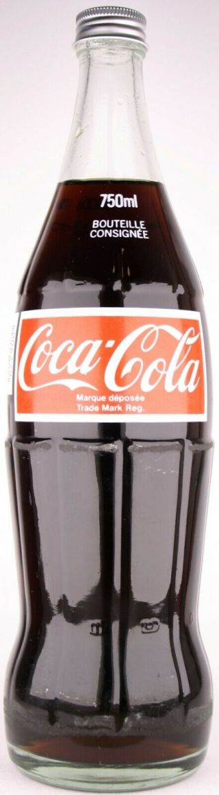 Canada 750 Ml Coca - Cola Acl Bottle