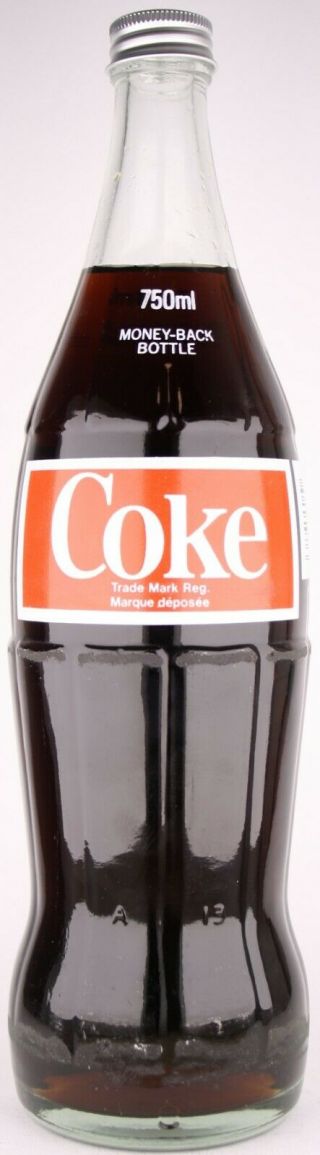 Canada 750 ml Coca - Cola ACL bottle 2