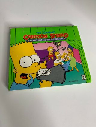 The Simpsons Cartoon Studio Computer Game 1996