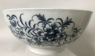 Rare Antique Caughley Porcelain Pottery Waste Bowl,  England,  C.  1775 - 99