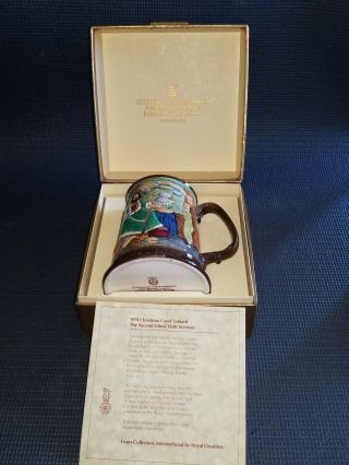 Beswick Royal Doulton Charles Dickens Christmas Carol Porcelain Mug - 1976