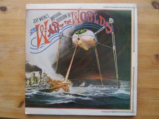 Jeff Waynes Lp / War Of The Worlds.  With 15 Page Booklet (vg / Vg 1978)