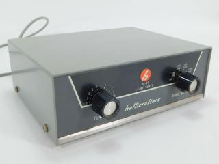 Hallicrafters Ha - 10 Lf/mf Tuner For Vintage Ham Radio Sx - 117 Receiver