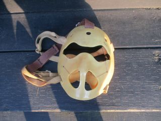 Awesome Vintage Winwell Hockey Goalie Face Mask With Extra Homemade Padding