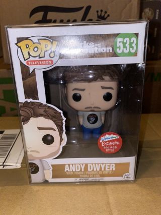 Funko Pop Television: Parks And Rec Andy Dwyer Le500 Fugitive Toys Exc 533