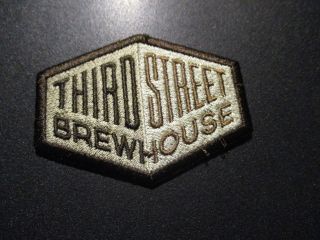 Third Street Brewhouse Minnesota Logo Patch Iron On Craft Beer Brewery Brewing