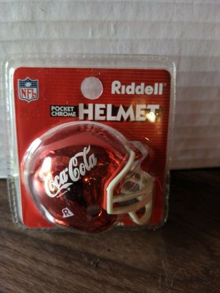 Riddell Coca - Cola Mini Football Helmet