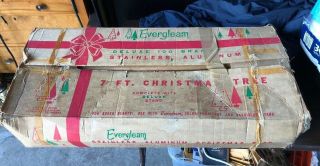 98 Vintage Evergleam 7 Ft Aluminum Christmas Tree Branches Only