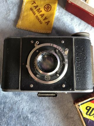 Vintage Korelle F.  Deckel München Compur Camera W/ WalzFilter Rexer 3