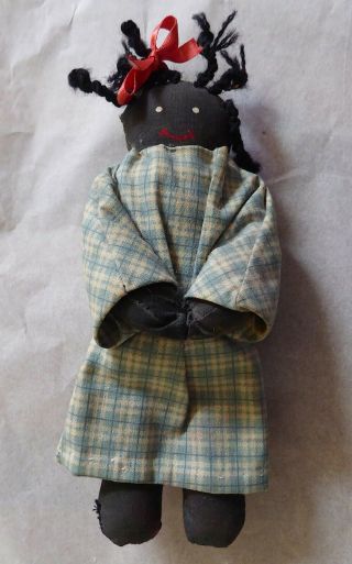 Vintage / Antique Black Americana Cloth Doll