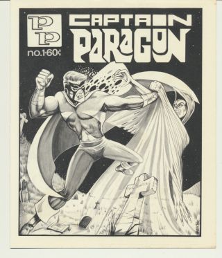 Paragon Presents No.  1 Captain Paragon - Paragon Pubs 1970/2019 Bill Black