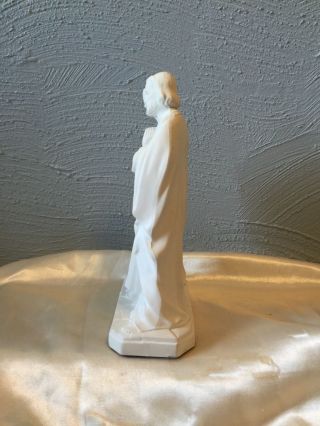 Vintage Plastic Holy Family Religious Statue Figurine Sculpture Mantle Decor 2