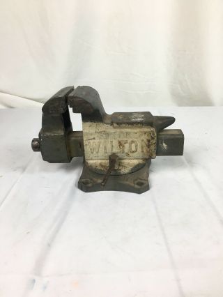 Antique Vintage Wilton Vise Tool 3.  5” Bench Work 110002 111017 111018