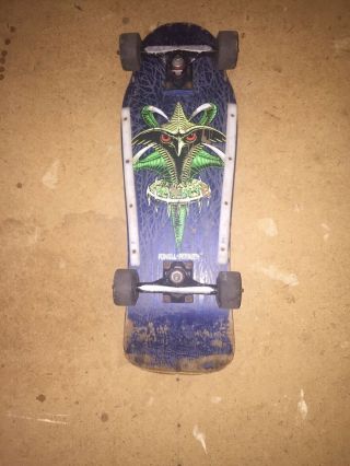 Vintage Powell Peralta Skull Skateboard - Late 80 
