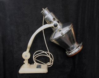 Heating Medical Desk Lamp Made By Elmed,  Inspired By Hanau Sollux Model