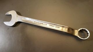 Vintage Stahlwille Open Box 30 Mm Combo Wrench Made In Germany (modified Offset)