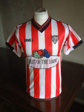 Derry City 1992 Spall Home Shirt Small Adults 34 - 36 " Rare Old Vintage