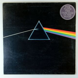 Pink Floyd - Dark Side Of The Moon (uk Vinyl Lp A3/b2,  2 Posters) Exc Vinyl