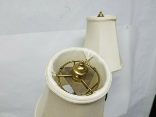 FREDERICK COOPER BRASS CANDLESTICK BANQUET / BUFFET LAMP TALL S&H 3