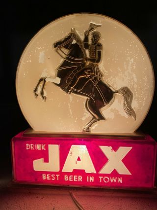 Vintage Jax Beer Light Bar Sign Drink Best Beer In Town