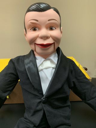 Vintage Charlie Mccarthy Ventriloquist Dummy Puppet Goldberger 30” Doll 1990’s