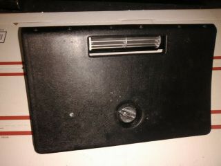 Black Dash Compartment Glove Box Door 70 - 81 Formula Firebird Trans Am A/c