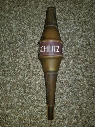 Schlitz Beer Tap Handle