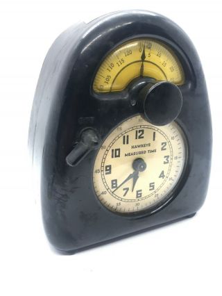 Vintage Hawkeye Measured Isamu Noguchi Clock Timer Alarm Bakelite Parts