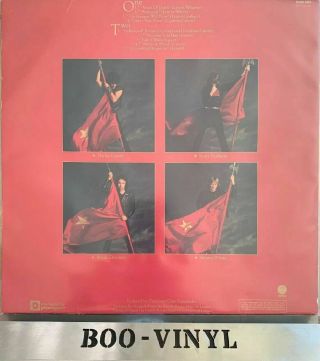 Renegade Thin Lizzy Vinyl Album LP Complete With Sleeve & Rare Poster 3