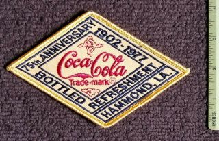 Vintage 1970s Coca Cola Coke Uniform Advertising Collectors soda Patch (rare) 2