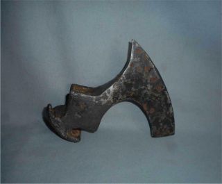 Antique East Europe Top High Aged Early Medieval Slavic Iron Battle Axe