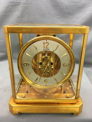 Jaeger Lecoultre Atmos Mantle Clock 15 Jewel Ser.  47051 Switzerland