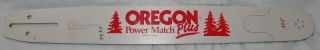 Oregon 20 " Power Match Plus Chainsaw Bar.  063.  404 Pitch 65 Dl 203rnfd009