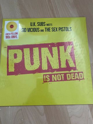 Sid Vicious & Sex Pistols - Punk Is Not Dead - Limited Yellow Rsd Vinyl